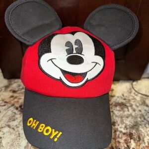 *BRAND NEW/WITHOUT TAGS* Mickey Mouse Toddler Disney Parks Baseball Cap